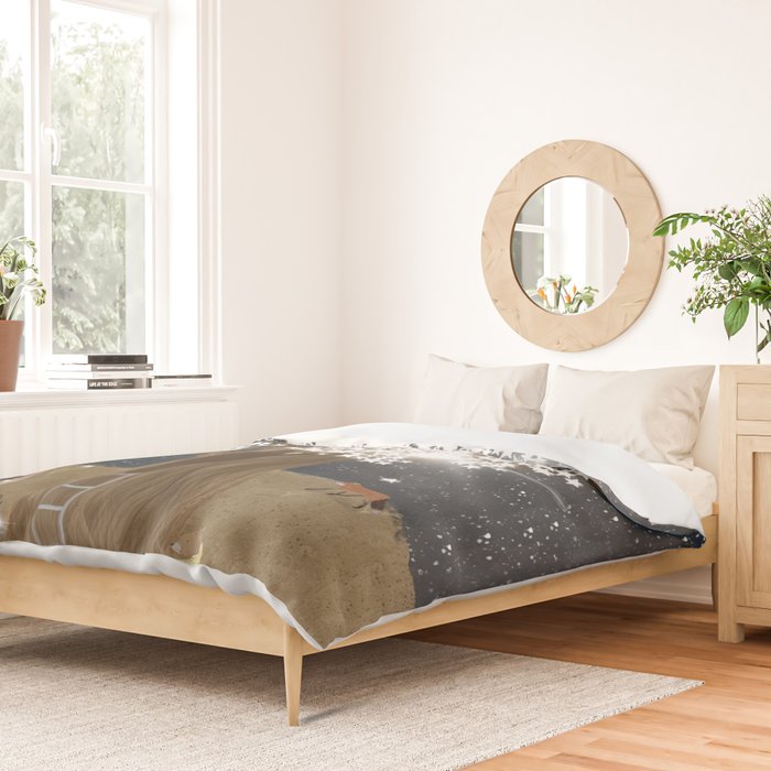 the starlight tree Duvet Cover Gallery Image 2