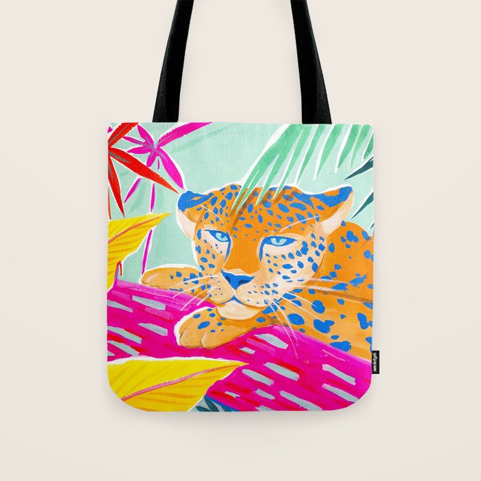 Vibrant Jungle Tote Bag Gallery Image 1