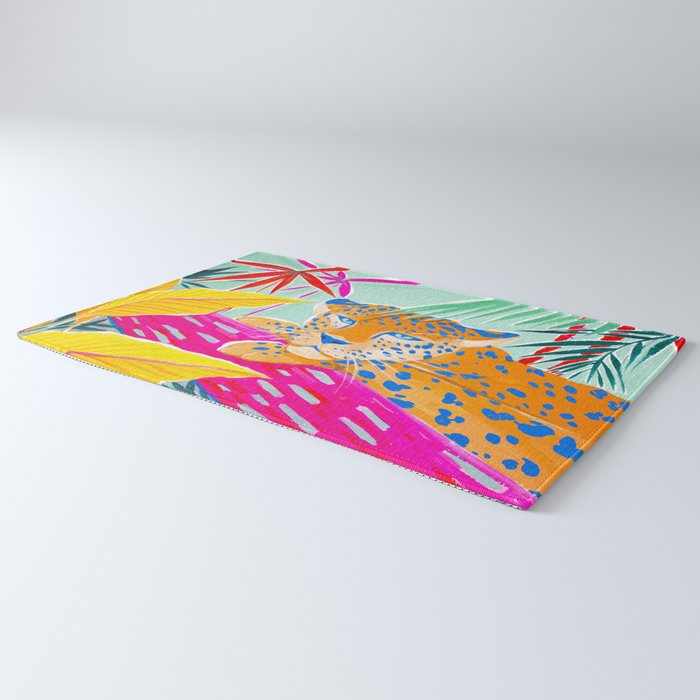 Vibrant Jungle Rug Gallery Image 3