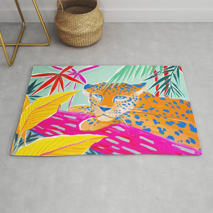 Vibrant Jungle Rug Gallery Image 1