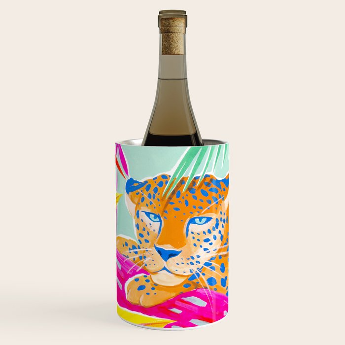 Vibrant Jungle Wine Chiller Gallery Image 1