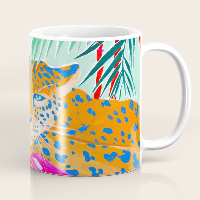 Vibrant Jungle Coffee Mug Gallery Image 1