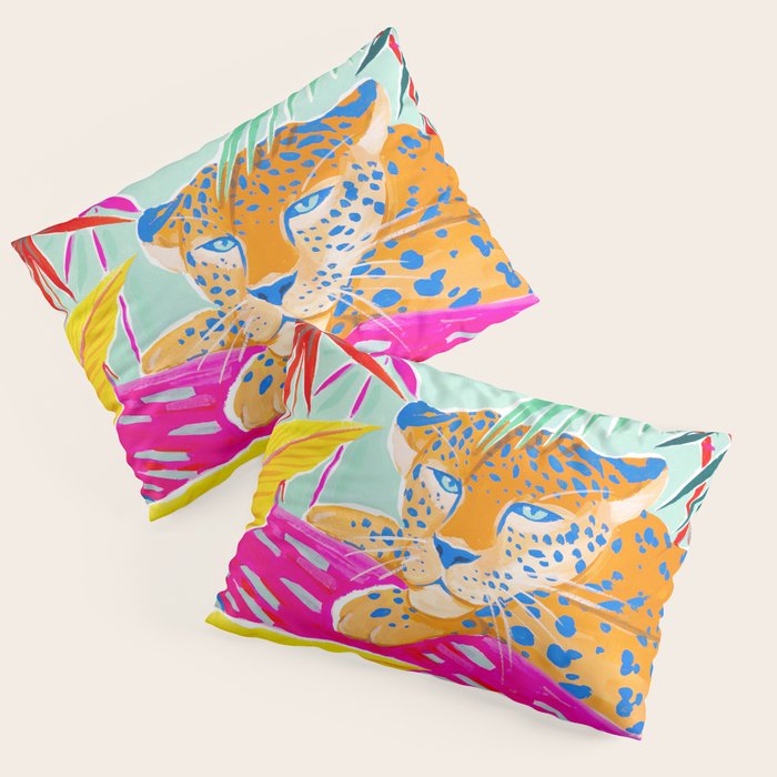Vibrant Jungle Pillow Sham Gallery Image 3