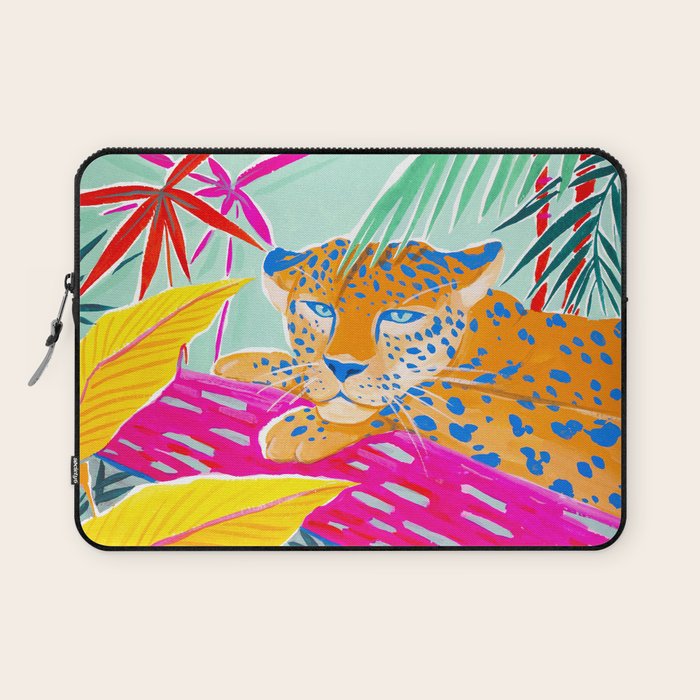 Vibrant Jungle Laptop Sleeve Gallery Image 1