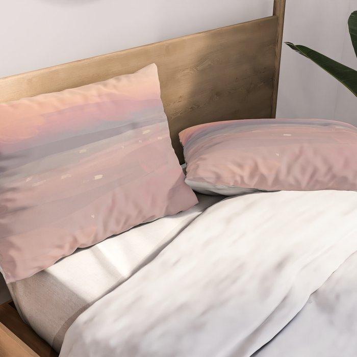 An Abstract Eternal Summer Pillow Sham Gallery Image 2