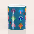 Mod Mushrooms Coffee Mug Gallery Image 4