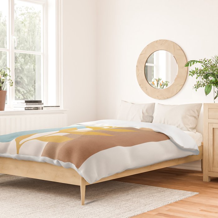 Soft Abstract Shapes 04 Duvet Cover Gallery Image 2
