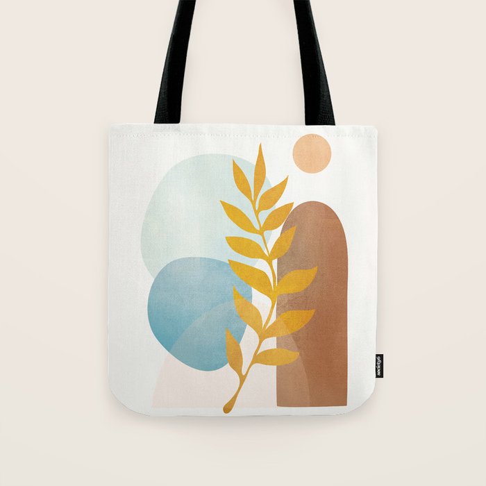 Soft Abstract Shapes 04 Tote Bag Gallery Image 1