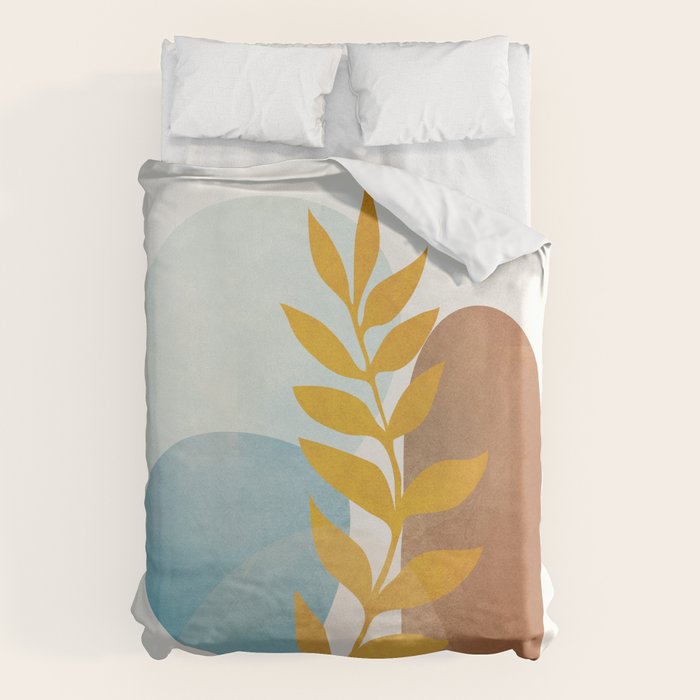 Soft Abstract Shapes 04 Duvet Cover Gallery Image 6