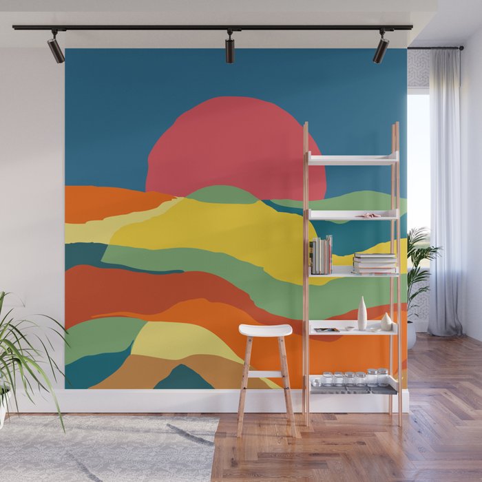 Moving earth Wall Mural Gallery Image 1