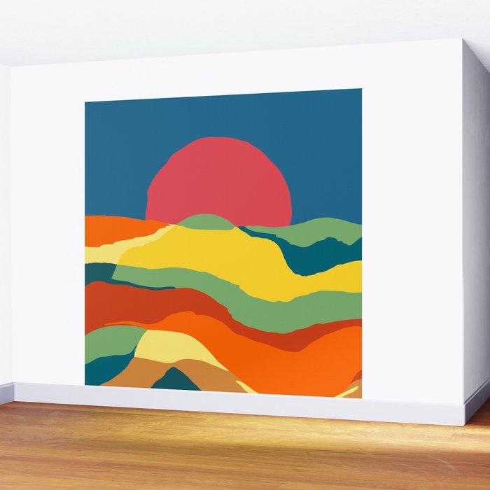 Moving earth Wall Mural Gallery Image 2