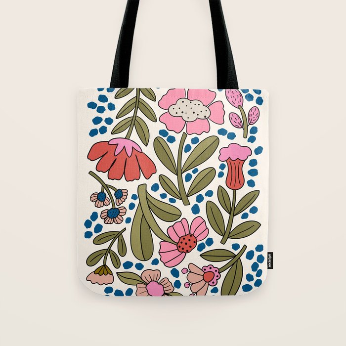 Autumn Flowers  Tote Bag Gallery Image 1