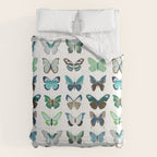 Green and Blue Butterflies Comforter Gallery Image 6