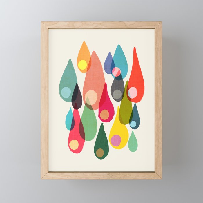 Rainfall Mini Art Print Gallery Image 1