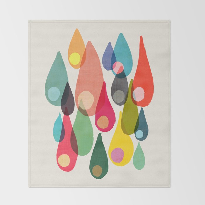 Rainfall Throw Blanket Gallery Image 2