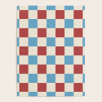 Retro Checkerboard Pattern - Cozy Heirloom Poster Gallery Image 4