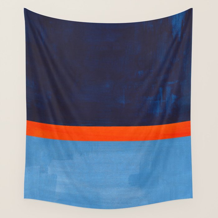 Orange Ice  Wall Tapestry Gallery Image 4