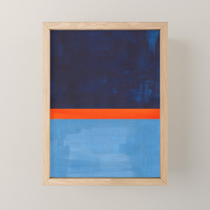 Orange Ice  Mini Art Print Gallery Image 1