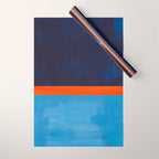 Orange Ice  Wrapping Paper Gallery Image 1