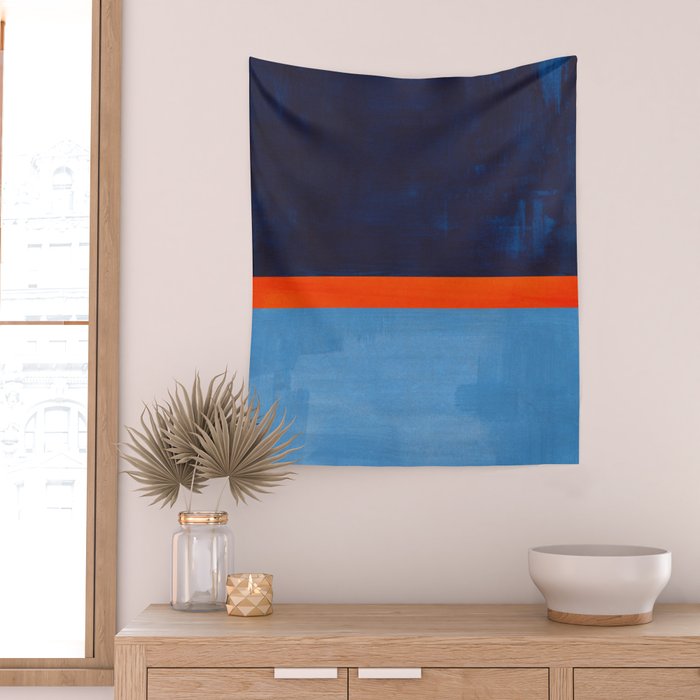 Orange Ice  Wall Tapestry Gallery Image 2