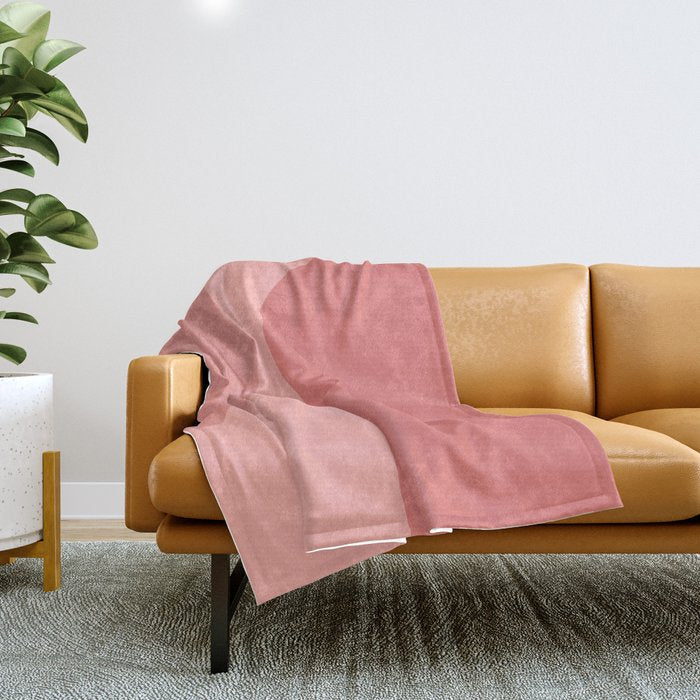 Modern Minimal Arch Abstract VII Throw Blanket Gallery Image 1
