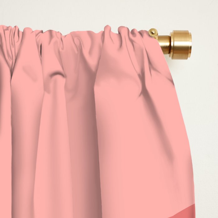 Modern Minimal Arch Abstract VII Window Curtain Gallery Image 2