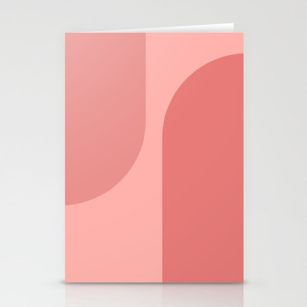 Modern Minimal Arch Abstract VII Stationery Card Gallery Image 1