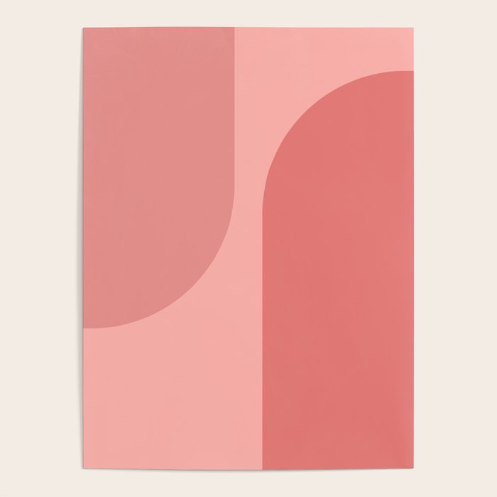 Modern Minimal Arch Abstract VII Poster Gallery Image 1