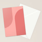 Modern Minimal Arch Abstract VII Stationery Card Gallery Image 2