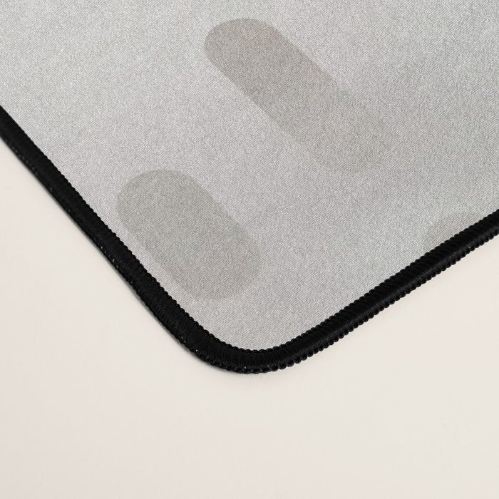 Dachshund dog  - Doxie pearl silhouette Desk Mat Gallery Image 4