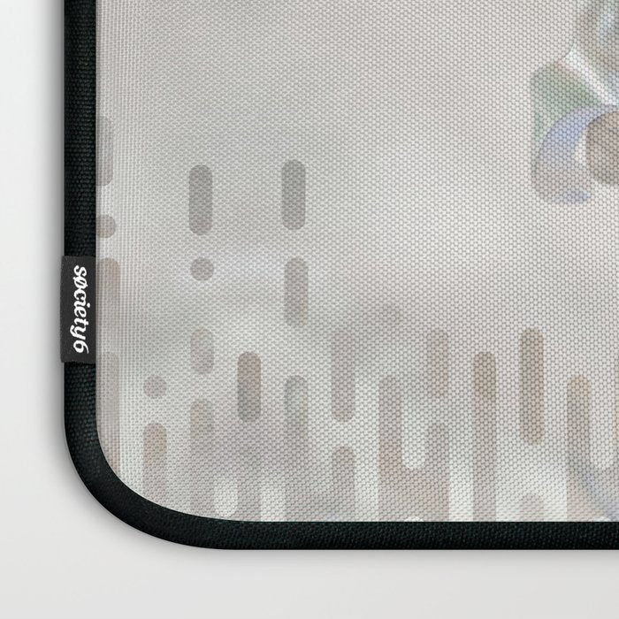 Dachshund dog  - Doxie pearl silhouette Laptop Sleeve Gallery Image 3