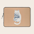 Love Yourself Cat Laptop Sleeve Gallery Image 1