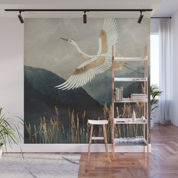 Elegant Flight Wall Mural Gallery Image 1