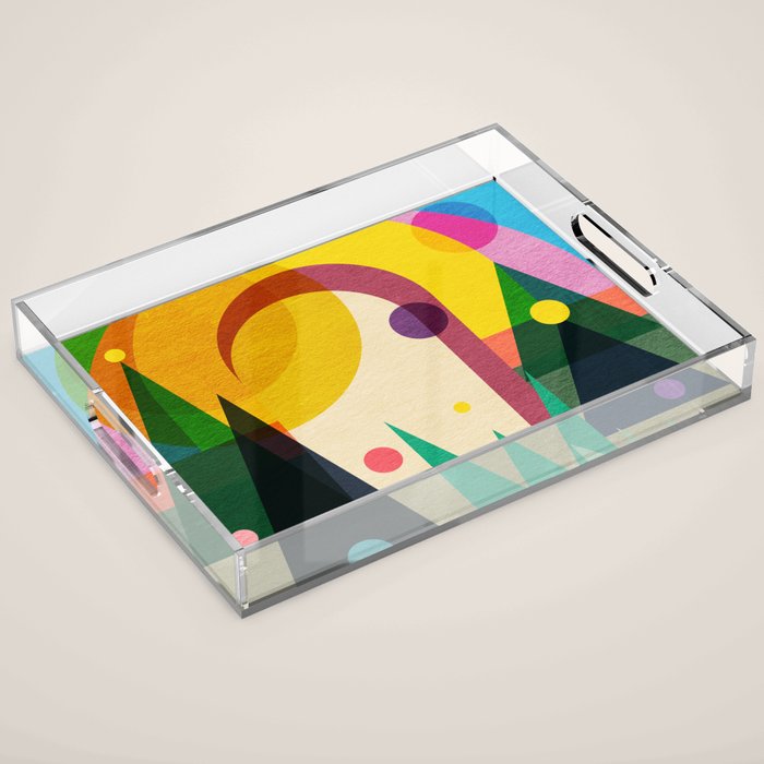 Door to Happiness  Acrylic Tray Gallery Image 1