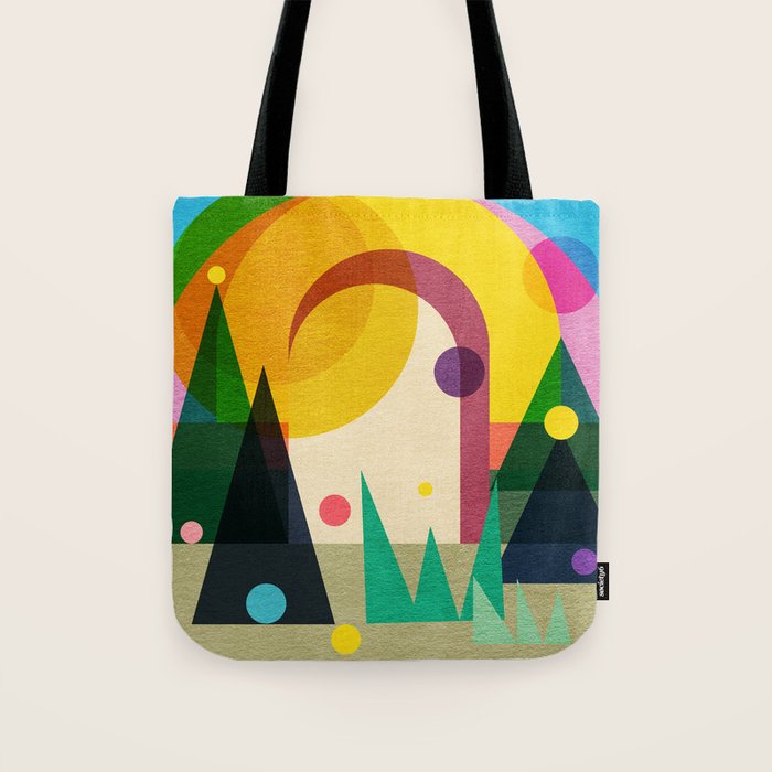 Door to Happiness  Tote Bag Gallery Image 1
