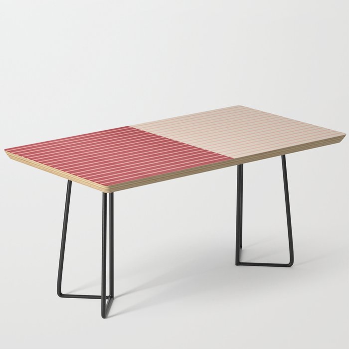 Color Block Lines VII Coffee Table Gallery Image 1