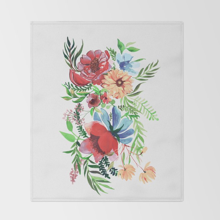 Springtime III Throw Blanket Gallery Image 2