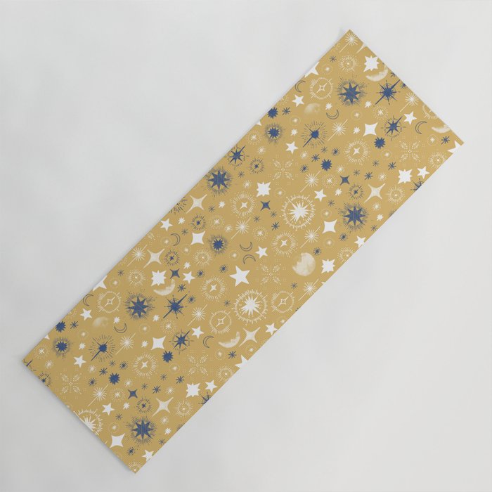 Illuminated star sky A Yoga Mat Gallery Image 1