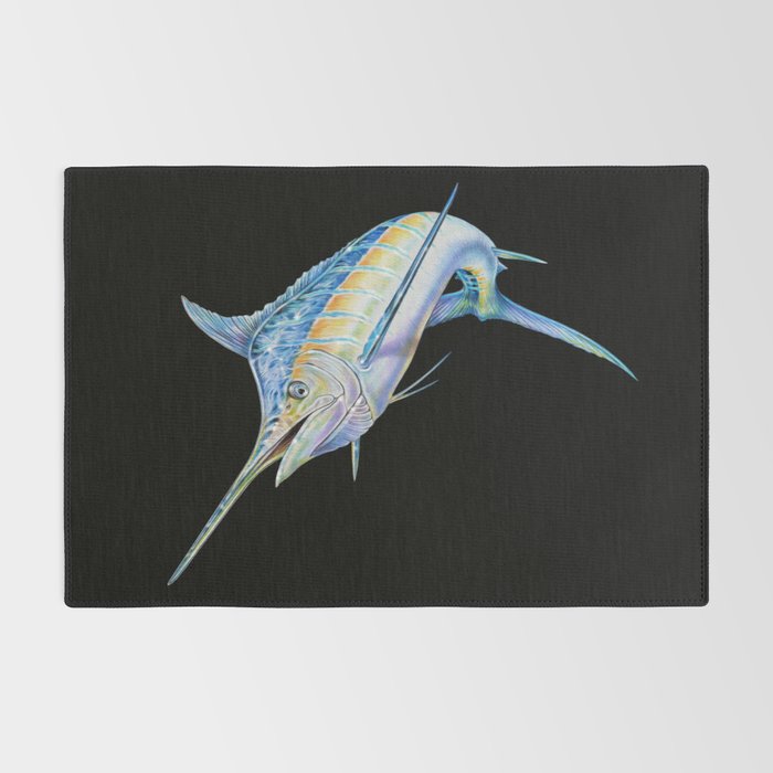 Blue Marlin Rug Gallery Image 2