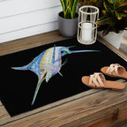 Blue Marlin Outdoor Rug Gallery Image 2