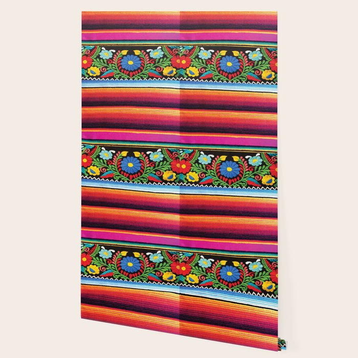 Pink Serape  Wallpaper Gallery Image 2