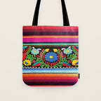 Pink Serape  Tote Bag Gallery Image 1