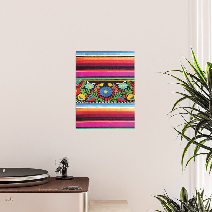 Pink Serape  Poster Gallery Image 2