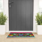 Pink Serape  Welcome Mat Gallery Image 3