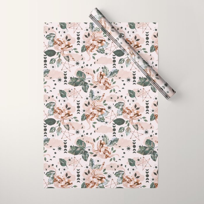 Celestial Snakescape W Wrapping Paper Gallery Image 1