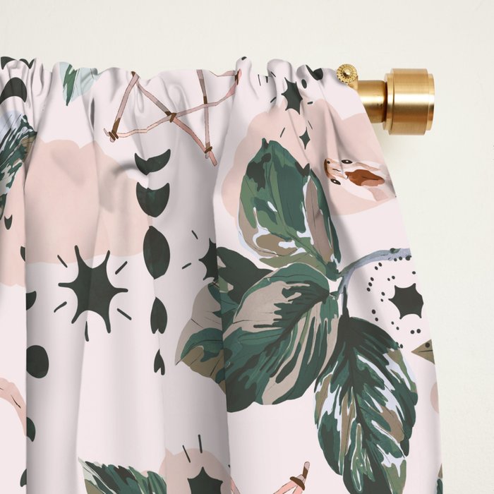 Celestial Snakescape W Window Curtain Gallery Image 2