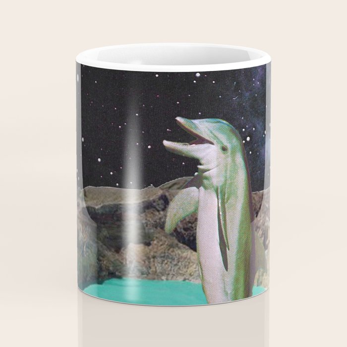 Planet Dolphin Coffee Mug Gallery Image 4