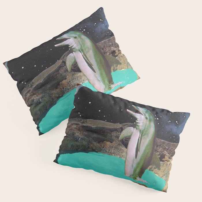 Planet Dolphin Pillow Sham Gallery Image 3