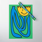 THE FLOWER OF JOY 02 Wrapping Paper Gallery Image 1