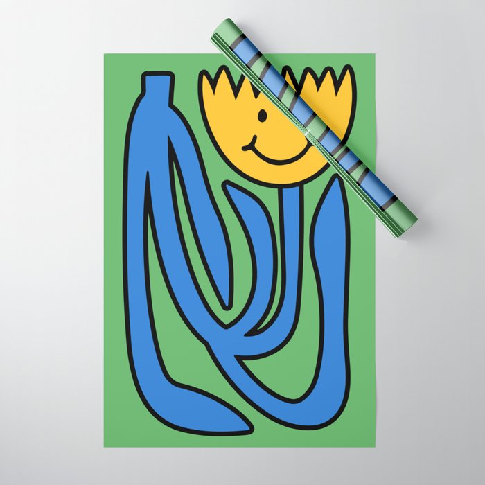 THE FLOWER OF JOY 02 Wrapping Paper Gallery Image 1